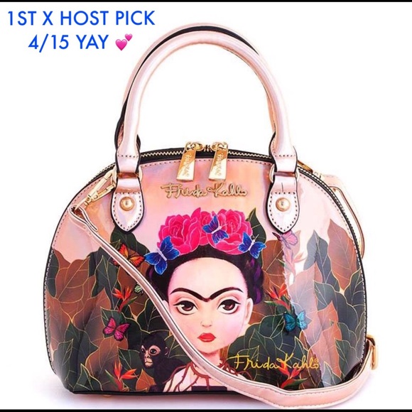 Handbags - JUST IN! FRIDA KAHLO CUTE GLOSSY BAG 💯 AUTHENTIC